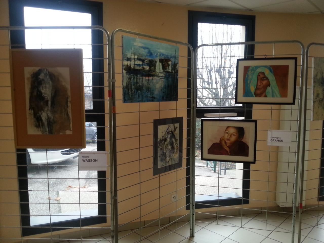 Exposition d'oeuvres d'artistes locaux