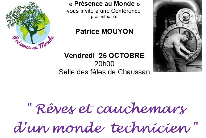 Conférence du 25 octobre 2019