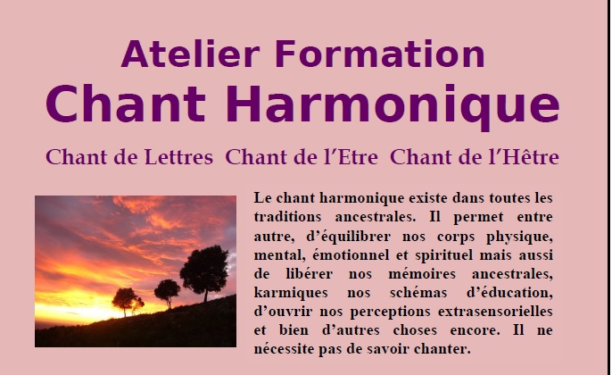 chant harmonique