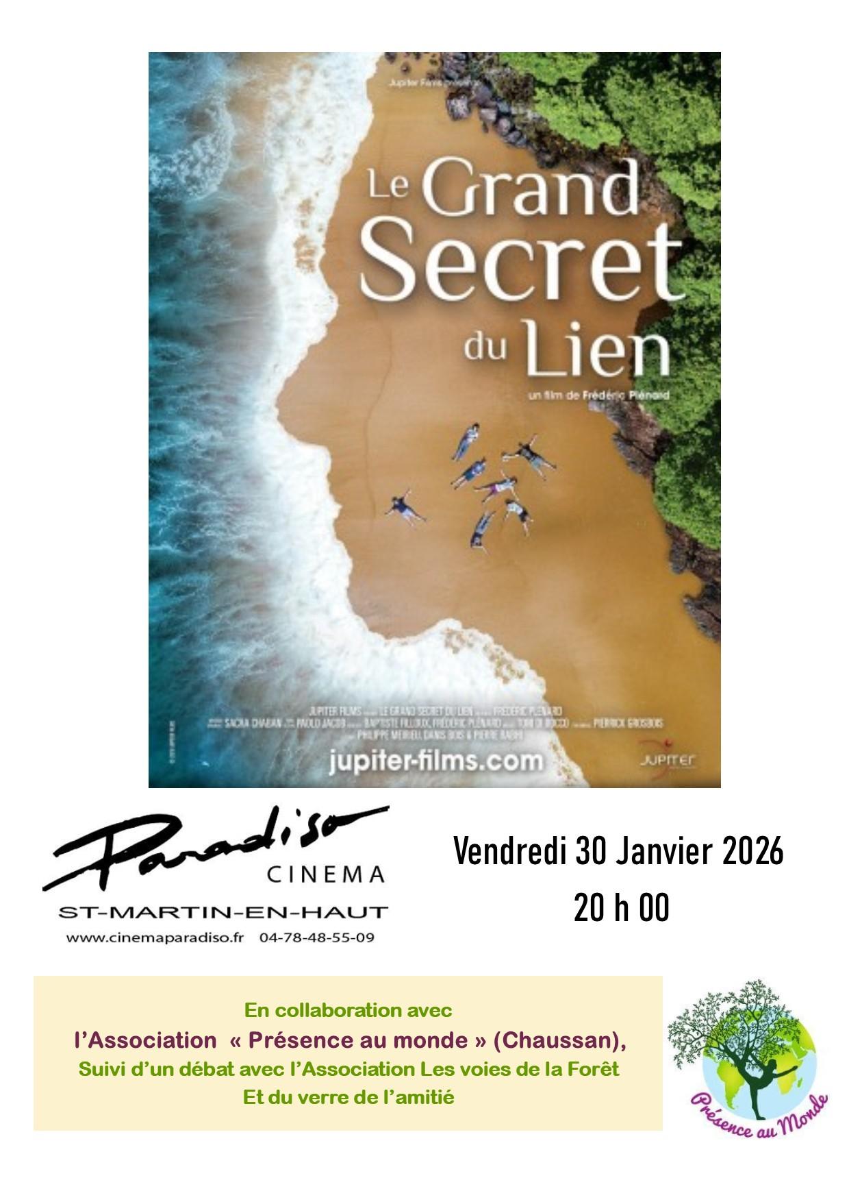 Affiche 30 janvier 2026 le grand secret du lien 1