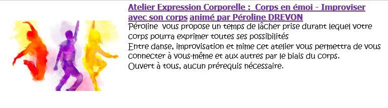 Atelier expression coporelle