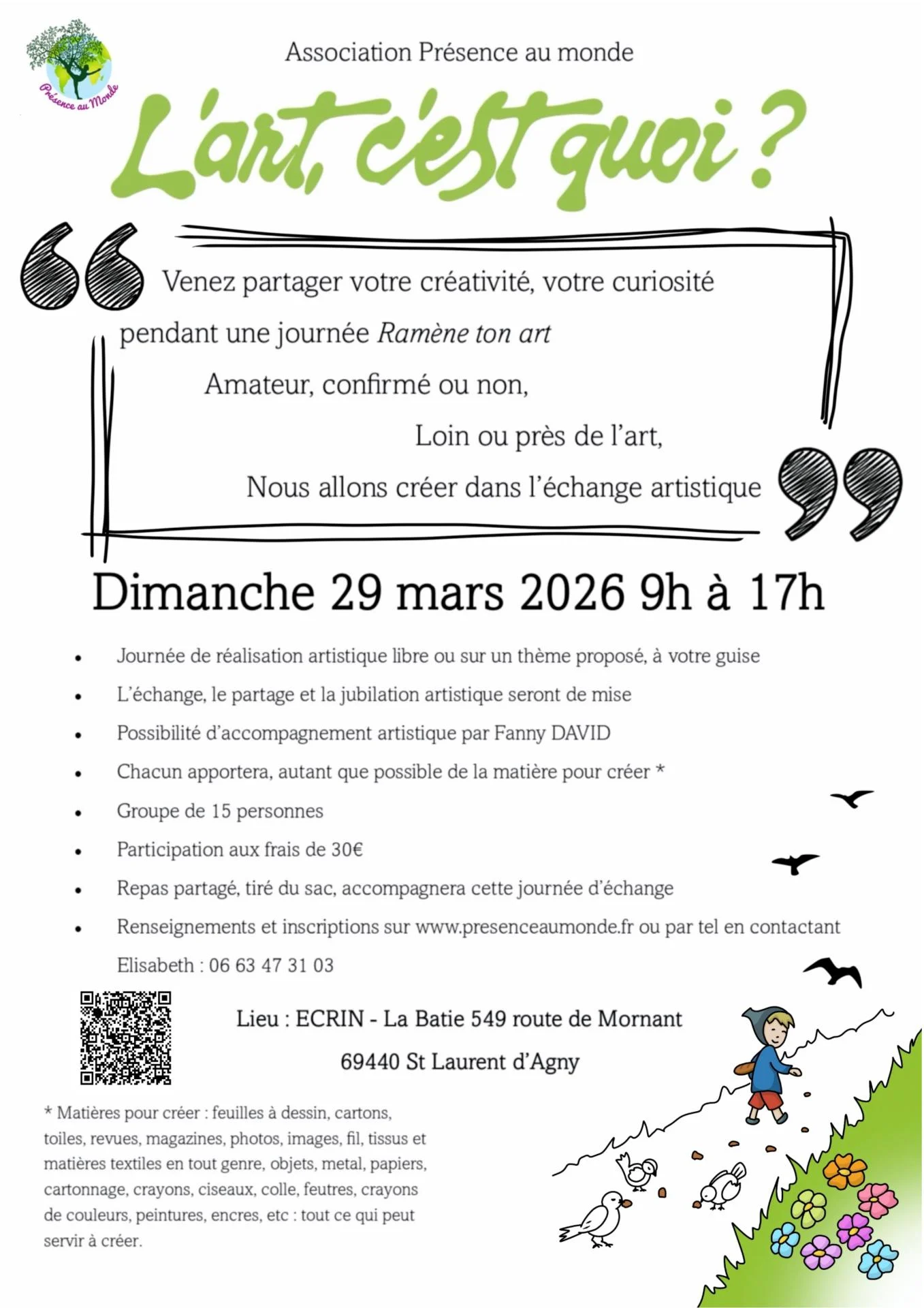 Flyer ramene ton art 29 mars 2026